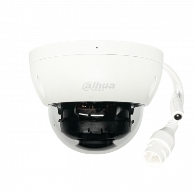 2841EP Dahua Mini Domo 8MP Lente Fijo IP67 IK10 IR30m Compatible con IVS WizSense
