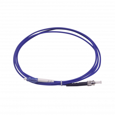 JBSLT2 LSZH Blindado 2mt LC-ST Mono SM Simplex Jumper Cable Fibra 3.0mm 9/125