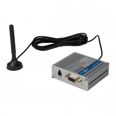 TRB142 TELTONIKA Pasarela RS232 4G/LTE-Cat1 3G/2G 1-Tarjeta SIM 1-Antena SMA USB 2-Entradas/Salidas 9-30V