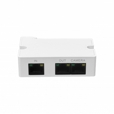PFT1300 DAHUA Extensor Mini Switch 1-100/in 2-100-Poe/out Cascada Riel-DIN