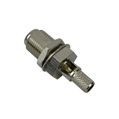 FH2C Conector F-Hembra Crimpeable para Cable LMR195 RG58 Serie-195