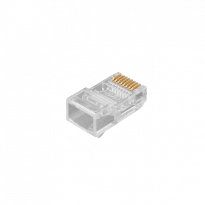 RJEZ XINTYLINK Conectores RJ45 EZ Categoría 5E UTP, Bolsa de 50 Unidades con Orificios de 1,0mm
