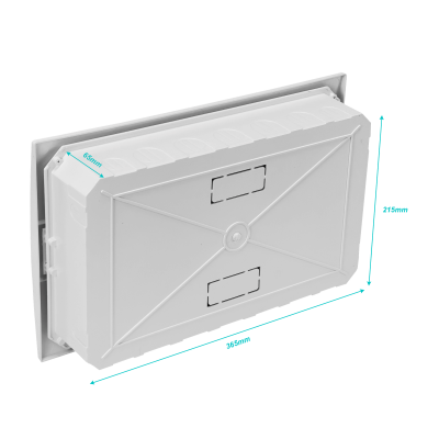 CADIN-18E. LEXO Panel Insertado LSZH 18 Espacios Carril Din IP41 IK08 5396518
