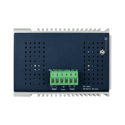IGS-4215 PLANET 8 Puertos-1000(4PoE-at) 2-SFP 144W-total Carril DIN Conmutador Industrial 4P4T2S