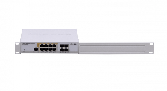 CRS112-8P-4S-IN-LIQ. REFURBISHED MIKROTIK Necesita-Cable 67W 8-1000-PoE24V 4-SFP L5 Puerto serie incluido-28V Dual