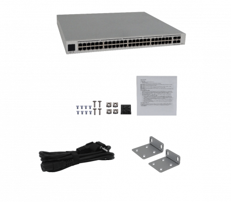 USW-PRO-48-POE UBIQUITI 48-1000-PoE 600W-totales 4-SFP+10G USP-opc req-UniFi Switch Gestionable