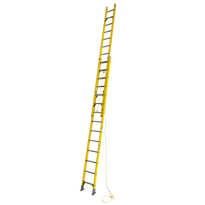 ESFA-428 3,8-7,60mt 140kg Escala Extensible de Fibra De Vidrio 28-Escalones