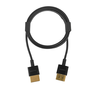 CABLE-UHS-1M UBIQUITI 1mt HDMI-M HDMI-M Cable Negro v2.1b 100cm Diametro-2,8mm