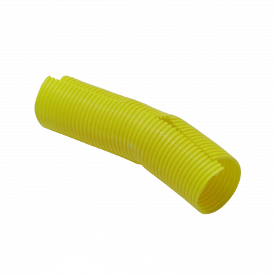 CCA-MANG 25mt Tubo 55mm Manguera Flexible Abierta Amarilla PC+ABS LSZH