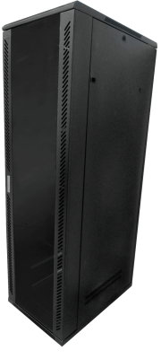 RK42-9VL LINKMADE Vidrio 42U 900mm 90cm-Fondo Rack Ventiladores-PDU-Bandejas
