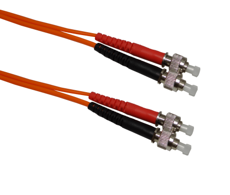 JFMFF5 Cable puente de fibra dúplex FC a FC 5 metros OM1 Multimodo MM 62.5/125 µm LSZH