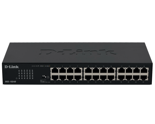 DGS-1024D D-LINK 24-1000 Gigabit Conmutador no-Gestionable Rack req-cable-C13