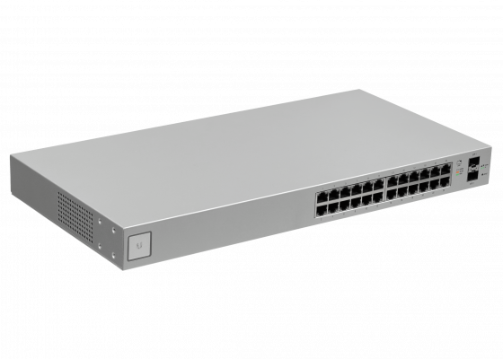 US24 UBIQUITI 24-1000 2-SFP RS232-RJ45 necesario-UniFi Switch Administración Bastidor