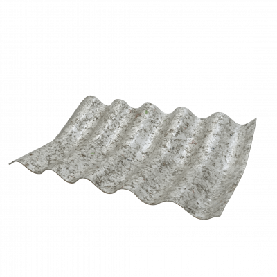 CUMBRERA IBAPLAC 0,56x0,92m Ondulada Resistente al Agua Tetra Reciclado 6mm-Grosor