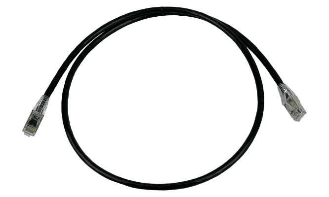CPX6-01 LINKMADE Prolongador 1mt Cat6 SF/UTP Negro Cable Intemperie Flexible