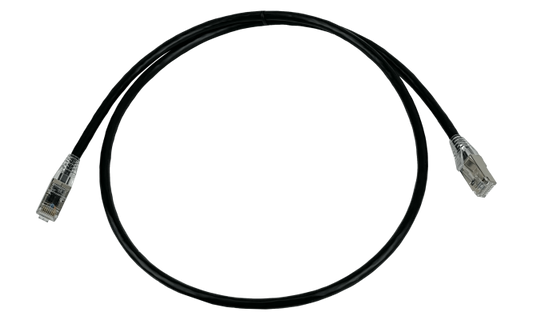 CPX6-01 LINKMADE Prolongador 1mt Cat6 SF/UTP Negro Cable Intemperie Flexible