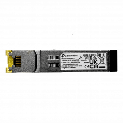 TL-SM5310 TP-LINK Transceptor SFP+ 10G Base-T RJ45 Cobre 10/100/1000/2500/5000/10000 Mbps