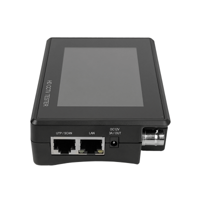 MONICIP Monitor táctil de 4 pulgadas compatible con IP/Analógico, entradas LAN, BNC-H, RS485 y ranura microSD modelo IPC-1800ADH Plus