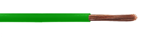 HZ25V EVA H07Z-1 2,5MM LSZH VERDE 100mt 750V Brasil Cable Multifil Electrico