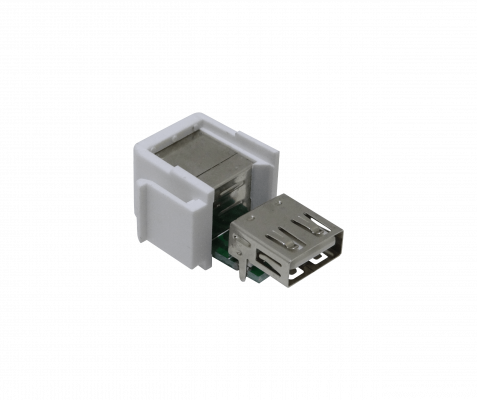 KUBA Keystone USB-B Hembra a USB-B Exterior