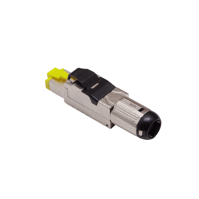 RJAAL LINKMADE Macho RJ45 Cat6A Punchable en terreno IP20 Conector SFTP