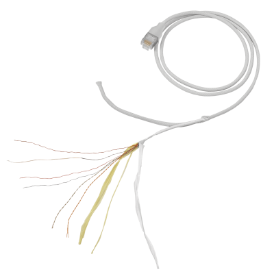 WEPA-01 UI 1 metro Latiguillo Etherlighting Blanco Cat6a UACC-CABLE-PATCH-EL-C6A-1M-W