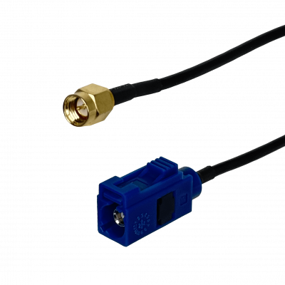 CA-FKH-SMAM Cable 12cm FAKRA-Hembra SMA-Macho Vehicular RG316