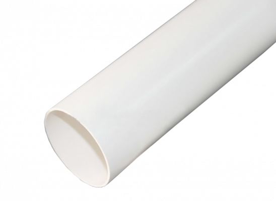 PVC40W-3 Tubo conduit blanco LINKCHI de 3 metros, diámetro 40mm por 1,65mm de pared, PVC exclusivo para corriente débil