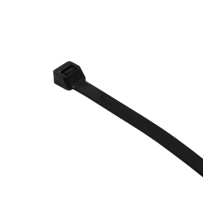 CV-450NE Brida de sujeción nylon negro LINKMADE 450x9.0mm resistencia 80kg paquete 100 unidades apta exterior UV