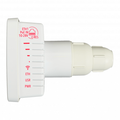 LDF-5 MIKROTIK Antena Parabólica 5GHz 9dBi 17° 25dBm Capa 3 1x100Mbps PoE-24V incluido para Plato DirecTV-40mm