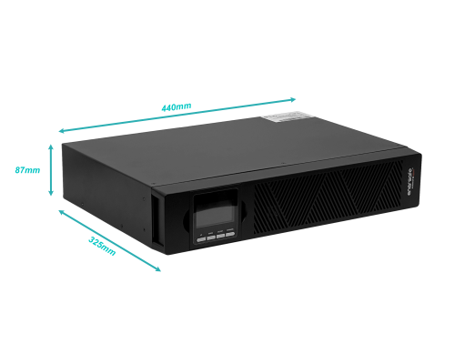 LITIO-1 ENERSAFE Litio 1000W 1KVA 0/4ms DB9 USB Precisa-SNMP En Linea 2U-Rack/Torre