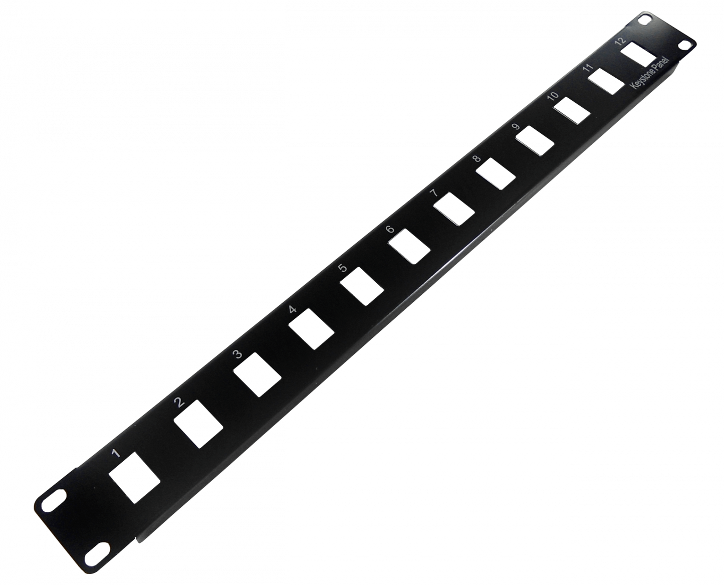 PP112L LINKMADE METAL 12-KEYSTONE SIN-SOPORTE PATCHPANEL 1U VACIO UNLOADED