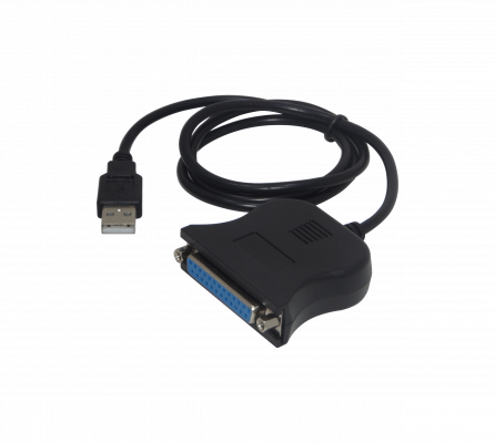 USB-DB25 Entrada USB-A-M Convierte a Salida Paralelo DB25-H 75cm
