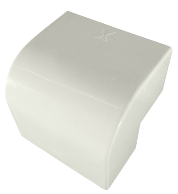 QN1E LINKCHIP Escuadra Externa Blanca 100x50mm CCA-10050-AE