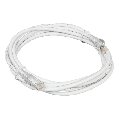 CPW-3F FURUKAWA Cable de parcheo RJ45 Multilan de 3 metros, categoría 5e, blanco, U/UTP CM, referencia 35103505