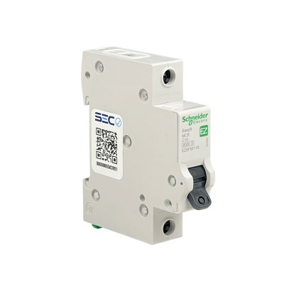AUTOMATICO-16A Interruptor Automático Magnetotérmico Unipolar de 16A, Poder de Corte 10kA, Tensión 230/400V, Curva C16