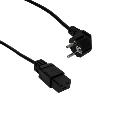 CSMD CEE7-Schuko-Macho a C19-Hembra Cable de Alimentación 1,5-1,8 metros