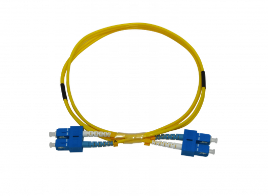 JFSCC1 Cable de Fibra Óptica MonoModo SM Dúplex SC-SC/UPC 1 metro 9/125µm 3mm