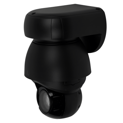 UVC-AI-PTZ-B UBIQUITI Acabado Negro Cámara Motorizada Zoom 22x Grabación 4K Iluminación Infrarroja alcance 100m Resistencia IP66 Almacenamiento microSD rango 1-1000 requiere-PoE++ consumo 51W