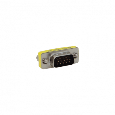 VGA-MM VGA Macho-Macho Acoplador 2-HD15(DB15-3Hileras) p/FP1MV VGA-M DE-15/MM