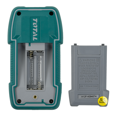 MULTITESTER TOTAL Multímetro Digital req-2xAAA 600VDC 600VAC CATIII 10A TMT460011