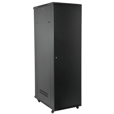 RK42-6L-LIQ. LINKMADE SIN EMBALAJE Cristal 42U 600mm 60cm-Profundidad Armario Ventilador PDU Franja