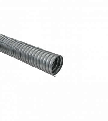 FLEXE63 Conducto metálico flexible de 63mm Bobina de 20 metros Diámetros exterior/interior 63/57mm