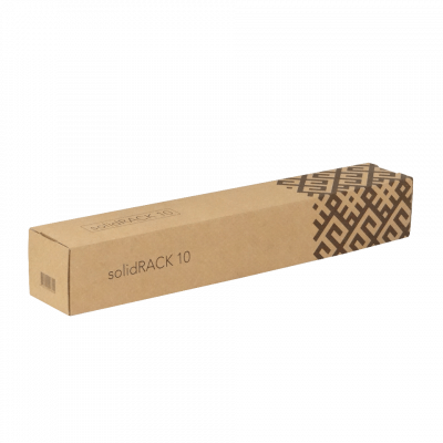 SR-10U MIKROTIK Rack Simple Negro 2-Postes 507mm-Altura Desmontable SR-10U