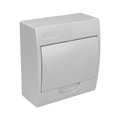 CADIN-08S LEXO Tablero Sobreponer LSZH 8 Modulos Riel Din IP41 IK08 5399108