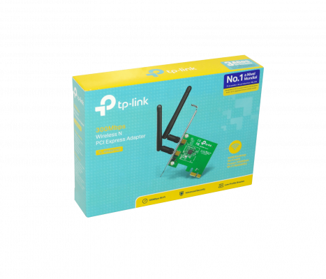 TL-WN881ND TP-LINK N300mbps 2,4GHz PCIe-x1 2-RPSMA-2dBi WiFi Tarjeta Inalámbrica