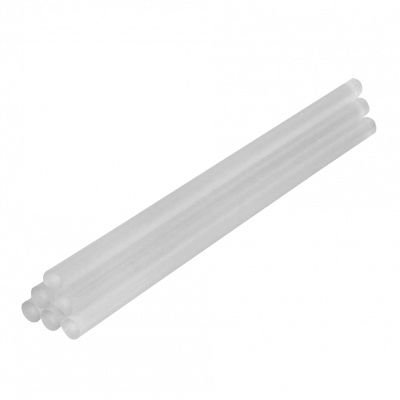 BARRAS-11MM TOTAL 11,2mm x 20cm 6-unidades Barra silicona transparente 7/16p