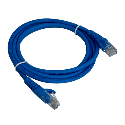 CPA-15L LINKMADE Cable de Conexión Multifilar Inyectado CAT5E Azul LSZH de 1,5 Metros