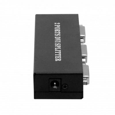 DVI-1X2 Splitter 1x2 DVI/D/Dual-M 1080p 1-in 2-out inc-5V-1A-USB-AM 1920x1200
