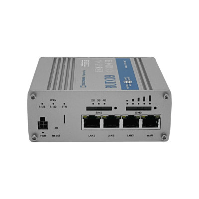 RUTX09. TELTONIKA Enrutador 4G/LTE 300mbps Doble-SIM 3 conectores SMA-H 3 puertos-1000 1-WAN 1-USB